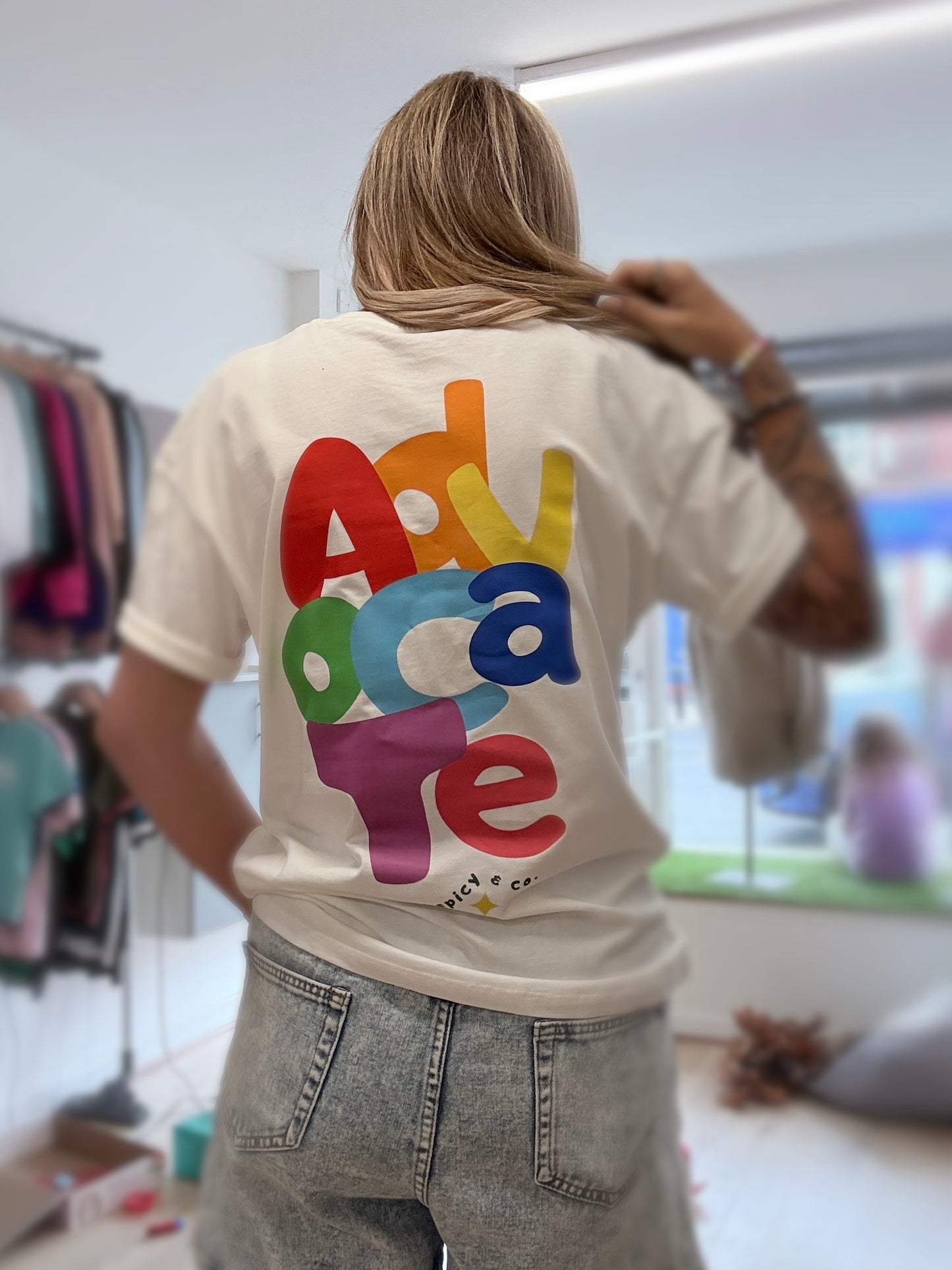 Adults Unisex ‘Advocate’ Heavyweight T-Shirt