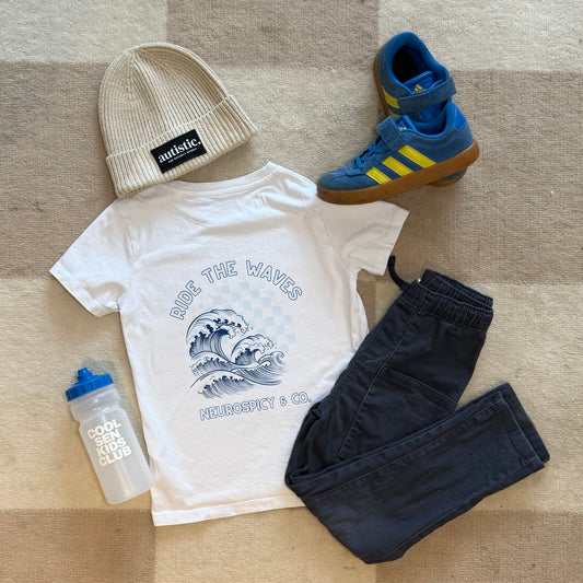 Kids ‘Ride the Waves’ T-Shirt