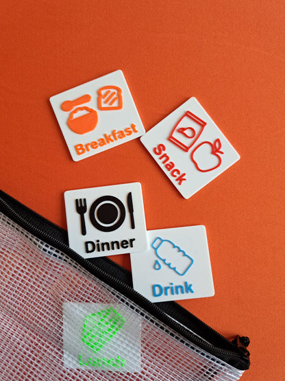 Food Tag Set - Visual Schedule Add-On Pack