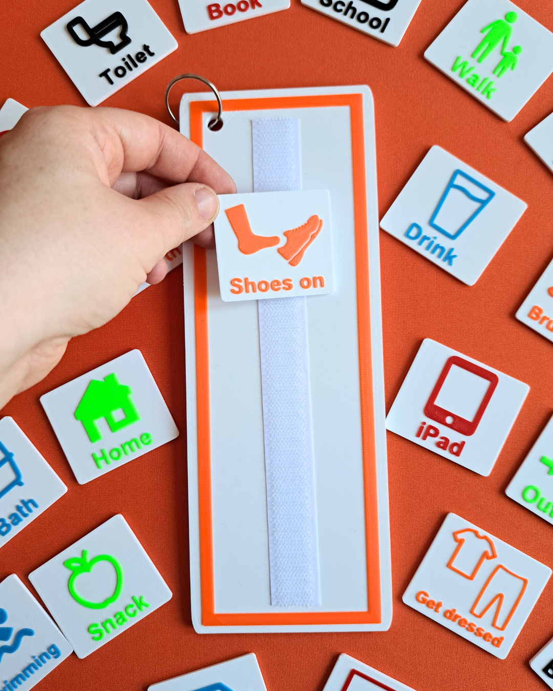 Daily Routine Tags - Visual Schedule Add-On Pack