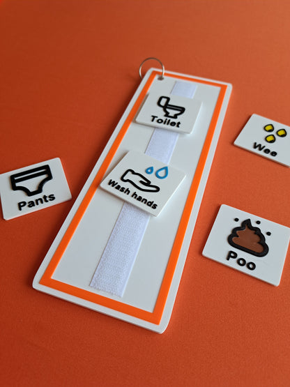 Toilet Tag Set - Visual Schedule Add-On Pack