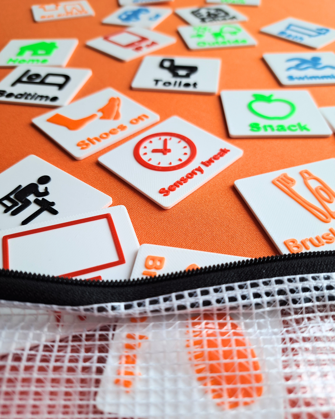 Daily Routine Tags - Visual Schedule Add-On Pack
