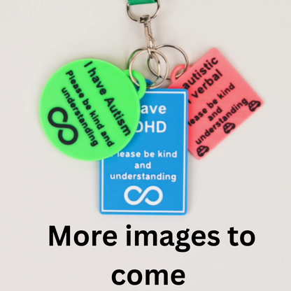 I am autistic - Awareness Talk Tag