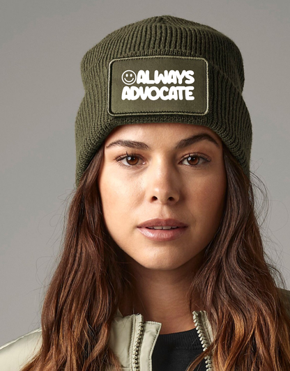 Interchangeable Patch Beanie