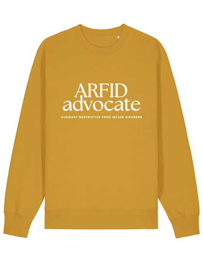 Adults Unisex ‘ARFID Advocate’ Fitted style Sweatshirt/Hoodie
