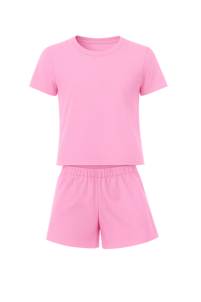 Adults "COOL SEN MUMS CLUB" T-Shirt/Shorts Set