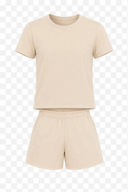 Adults "COOL SEN MUMS CLUB" T-Shirt/Shorts Set