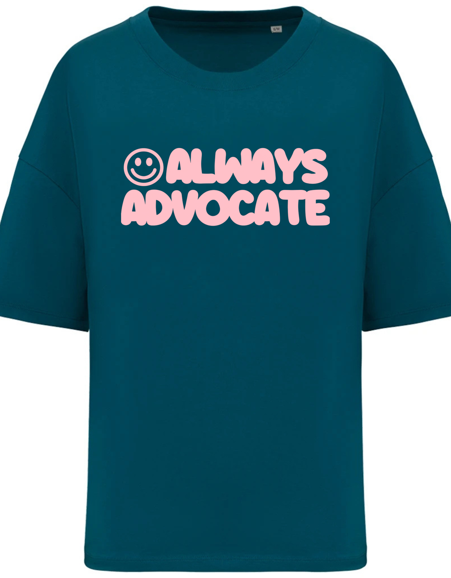 Women's Boxy Crop "Always Advocate" T-Shirt