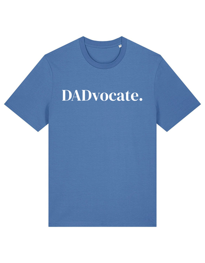 ‘DADvocate.’ Fitted T-Shirt