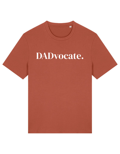 ‘DADvocate.’ Fitted T-Shirt
