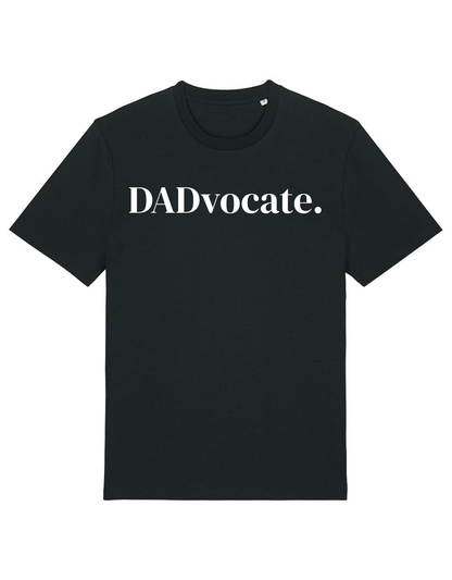 ‘DADvocate.’ Fitted T-Shirt