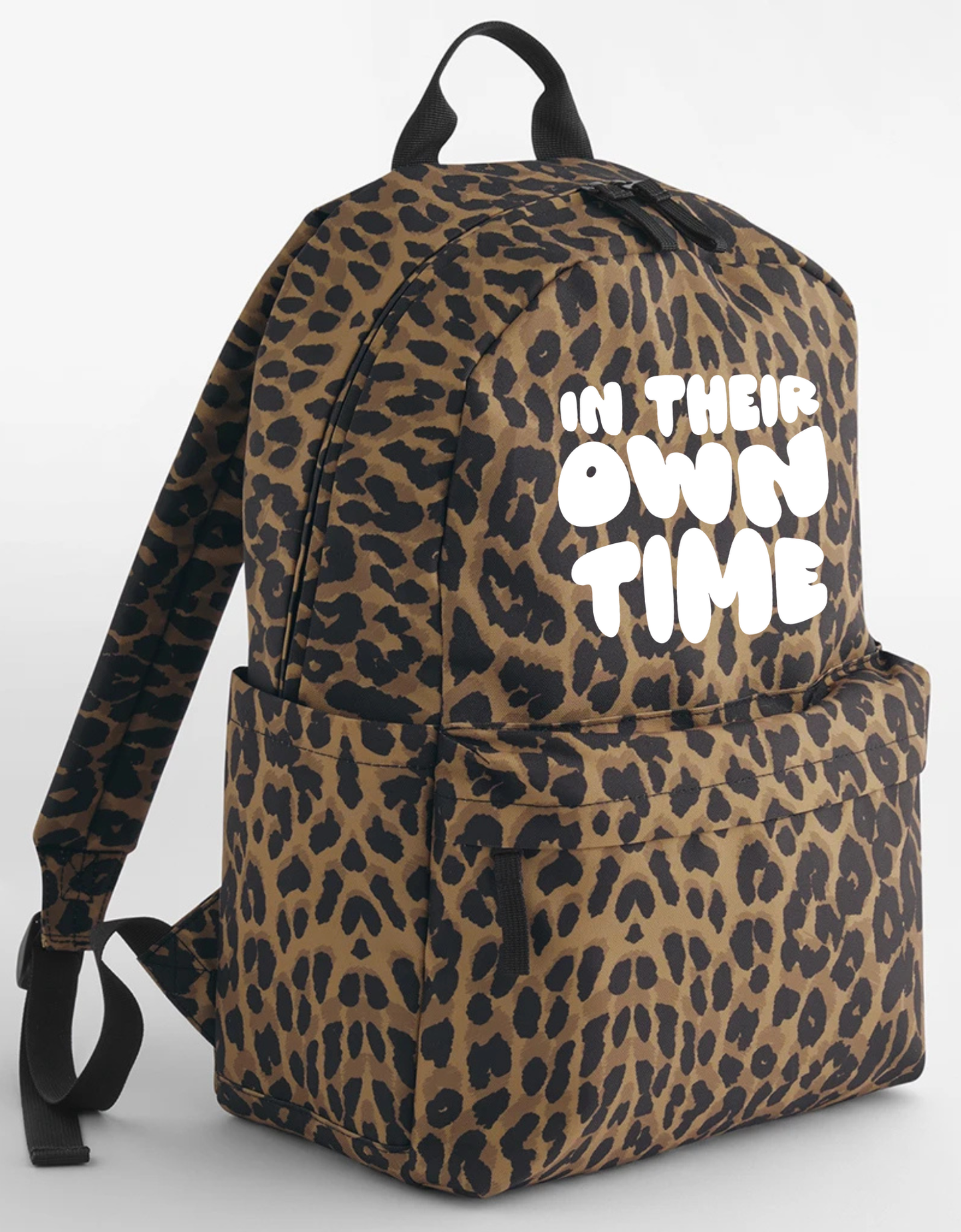 Leopard Print LARGE Rucksack