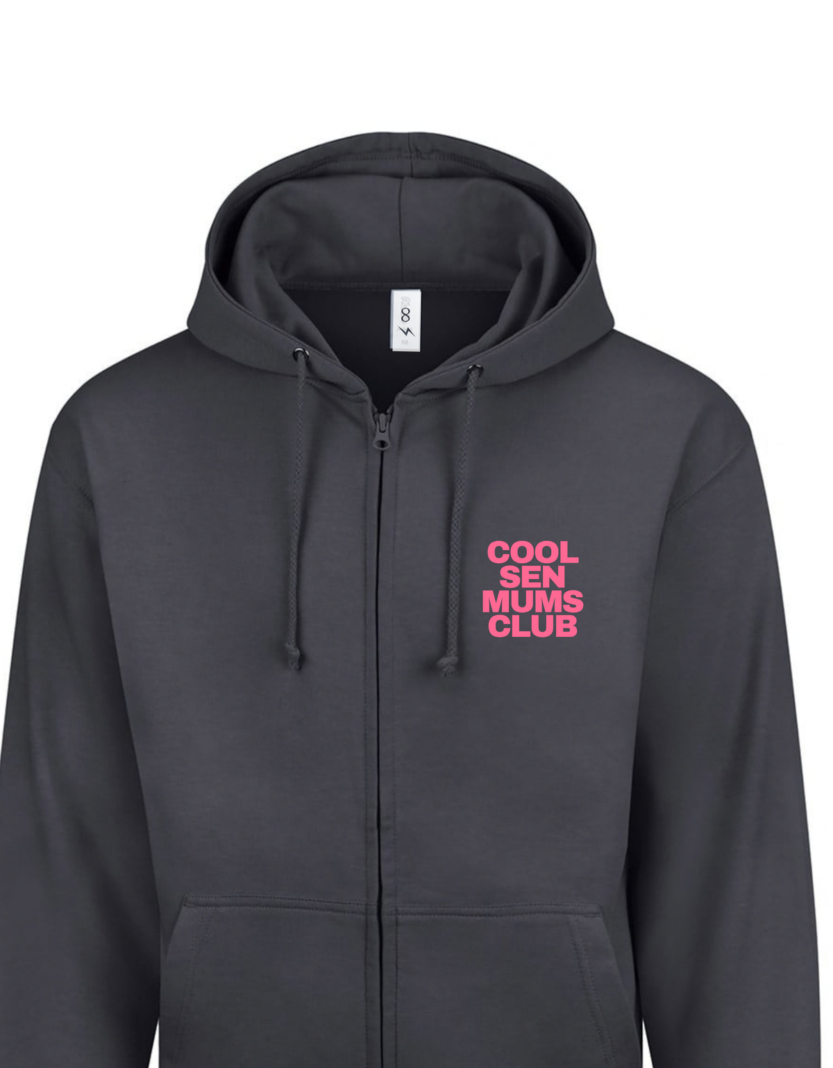 ‘COOL SEN MUMS CLUB’ Zip Up Hoodie