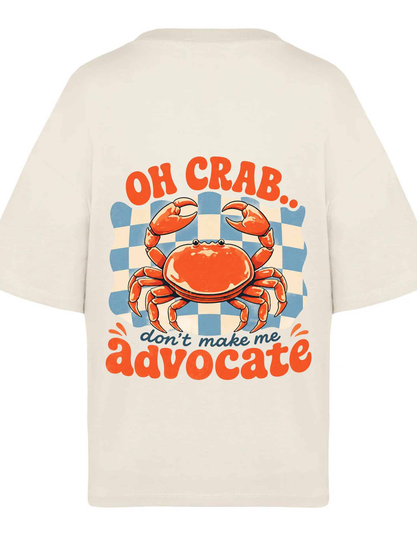 Kids Oversized "OH CRAB" T-Shirt