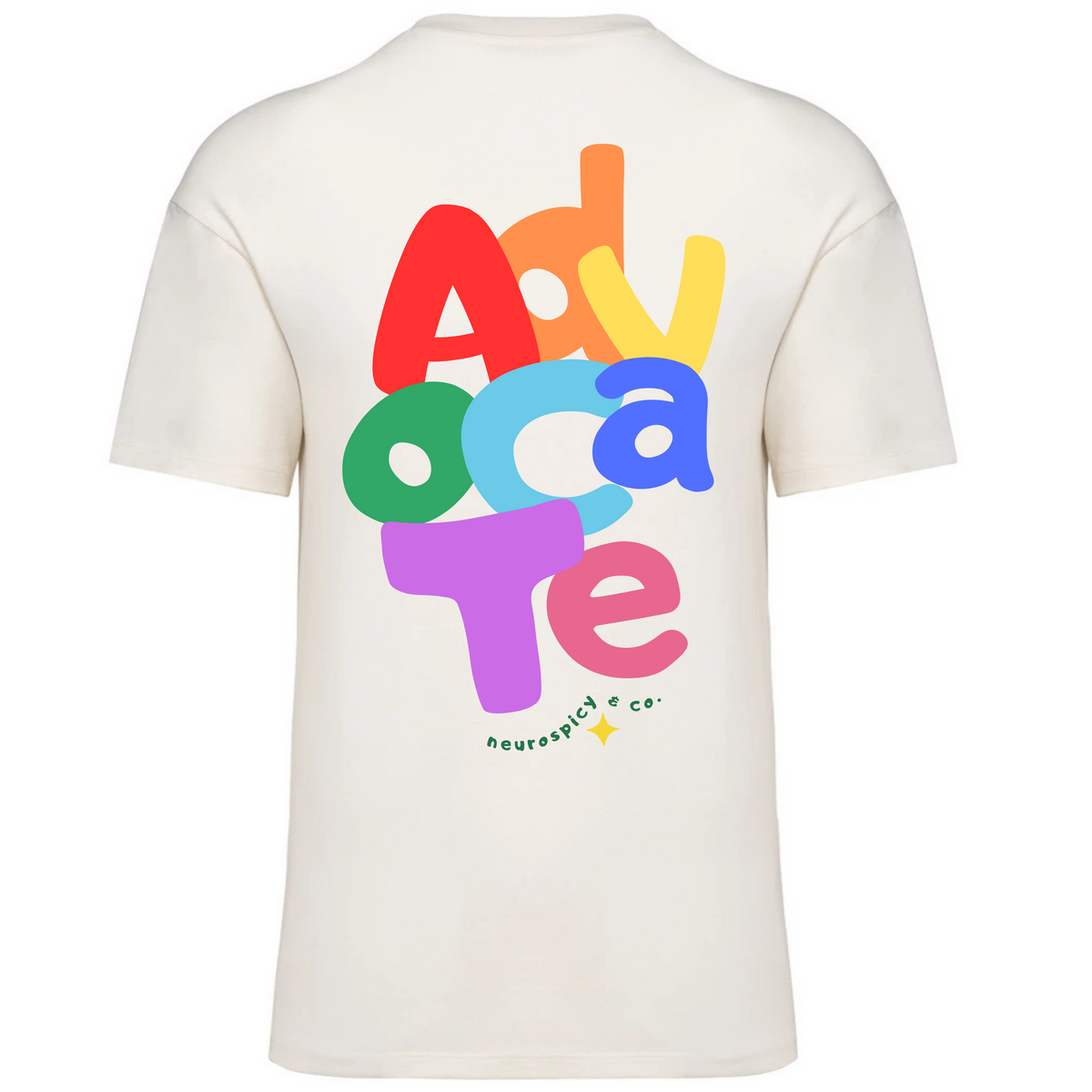 Adults Unisex ‘Advocate’ Heavyweight T-Shirt
