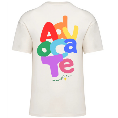 Adults Unisex ‘Advocate’ Heavyweight T-Shirt