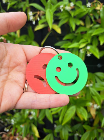 Large Happy/Sad Visual Communication Tags